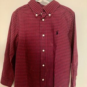 Ralph Lauren Button-Down Shirt (Boys Size 5)